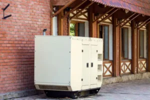 a Pittsburgh, PA home with a generator installed outside